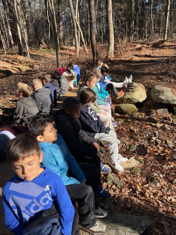 3rd grade practicing mindfulness 