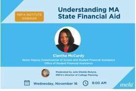Understanding MA State Financial Aid